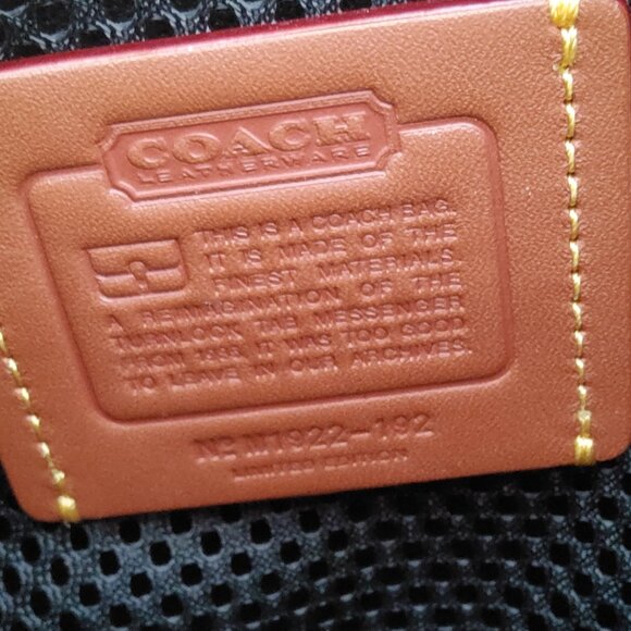 Coach Turnlock Tab Messenger Crossbody In Signature Canvas 192 - Picture 11 of 11